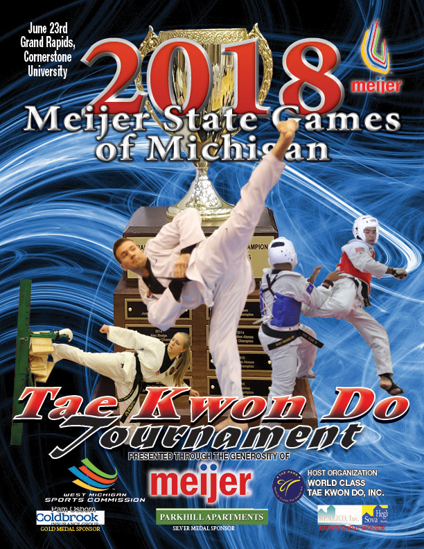 Tae Kwon Do State Games 2018 Cover 2